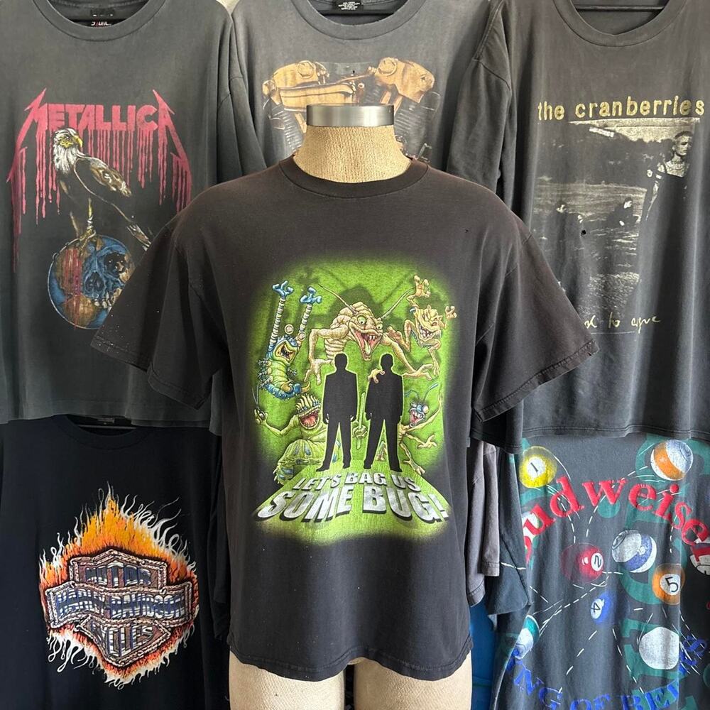 Vintage 1990s Men In Black Movie Promo T-shirt
